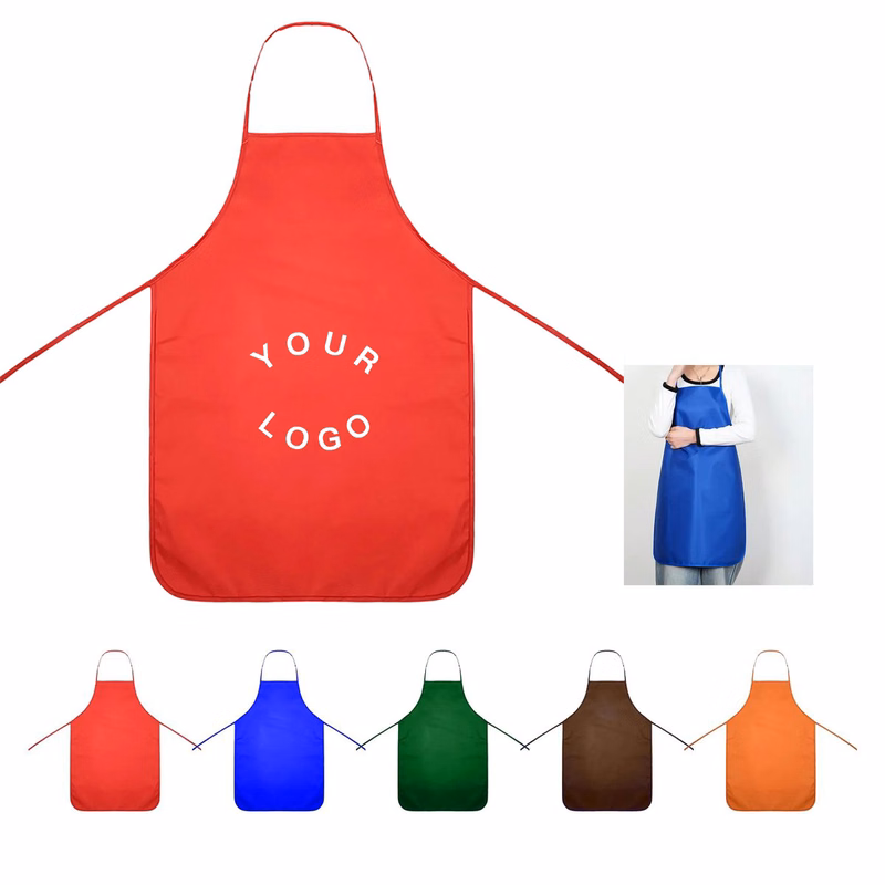 Personalized Cotton Apron with Front Pocket for Essentials