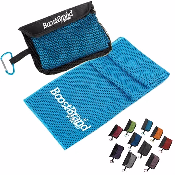 Custom Lightweight Instant Cooling Towel — High Performance Sports & Gym Giveaway