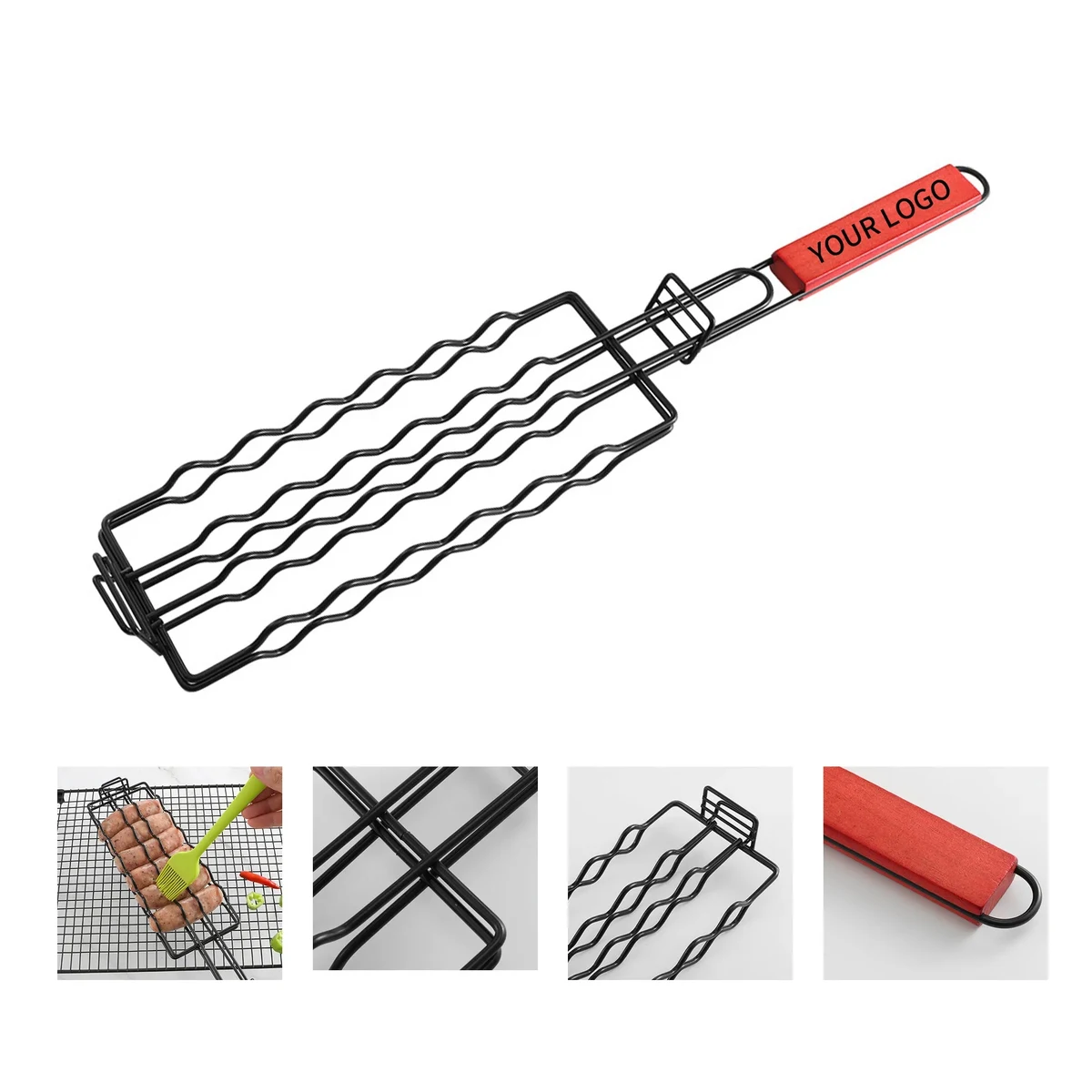 Durable Iron Grill Basket 1