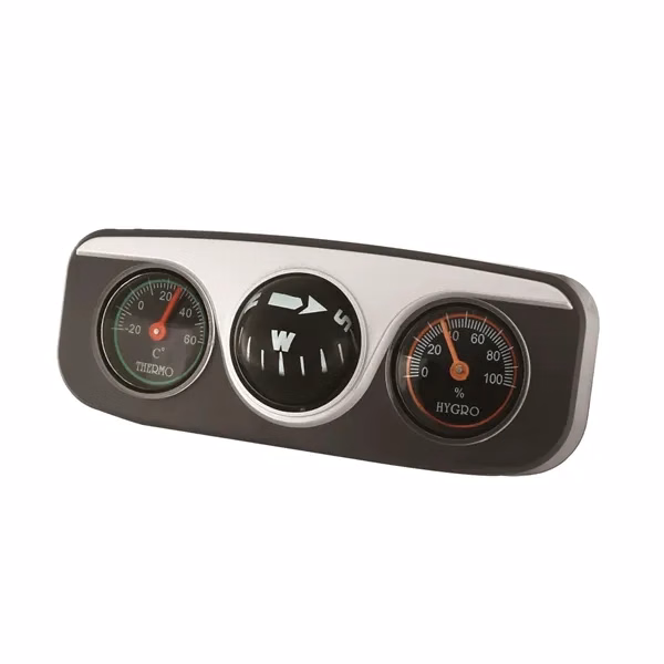 3-in-1 Compass, Thermometer