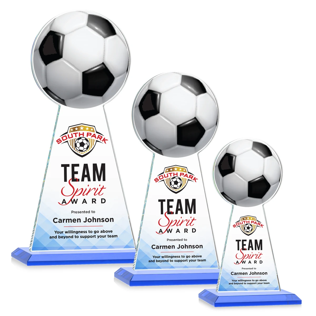 Edenwood Soccer VividPrint™ Award - Sky Blue 1
