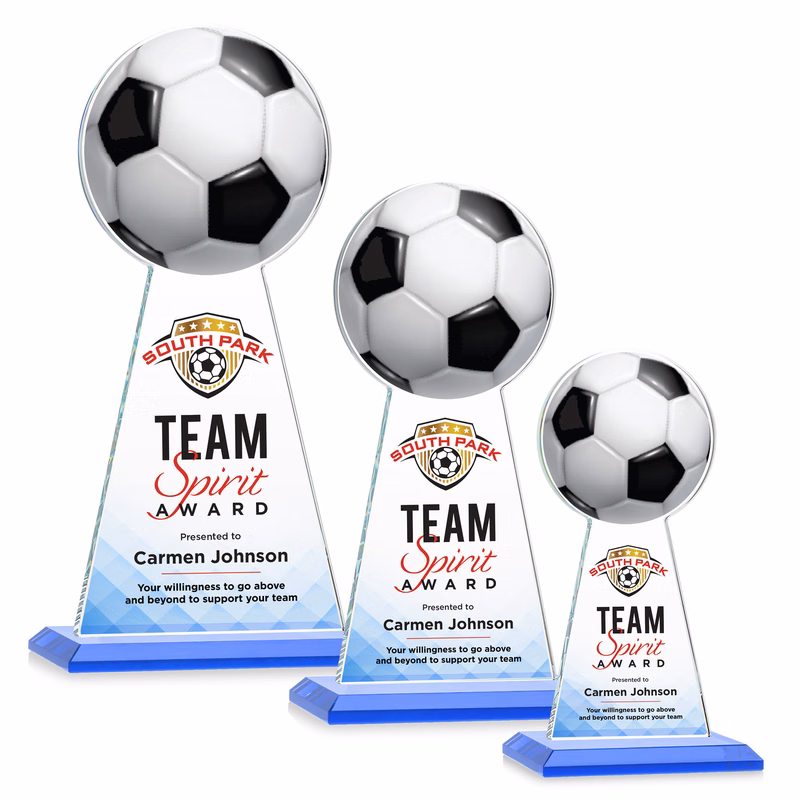 Edenwood Soccer VividPrint™ Award - Sky Blue