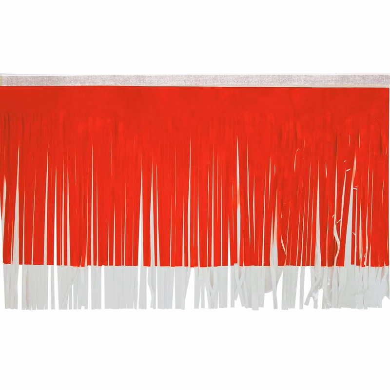 Victory Corps™ Standard Red & White Fringe (15")