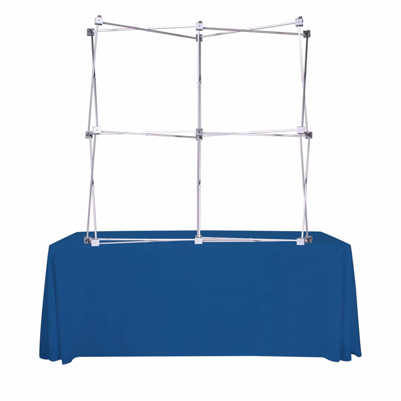 6' Curved Splash Tabletop Display Hardware