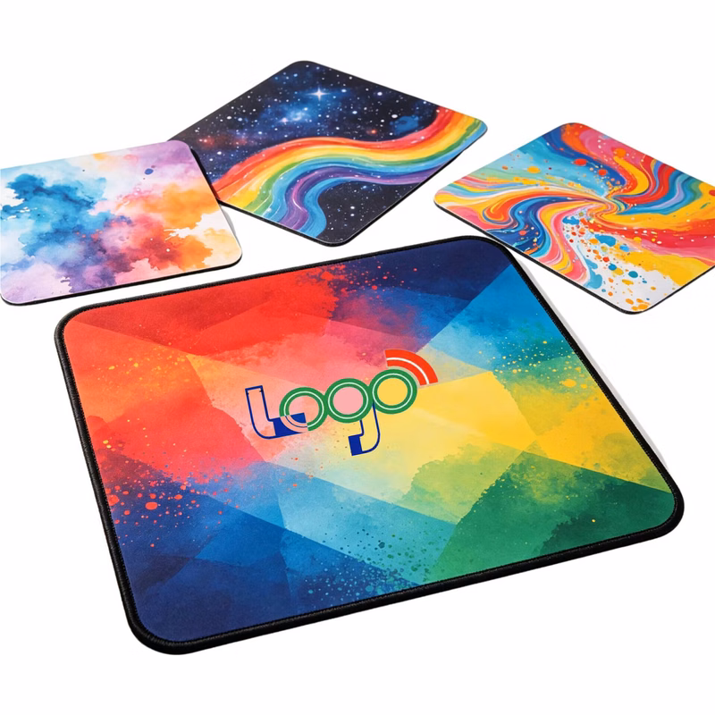 8.66"*7.09" Sublimation Pad With Stitched Edges