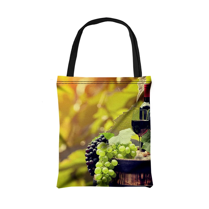 16" x 18" Full Color Canvas Tote Bag 1