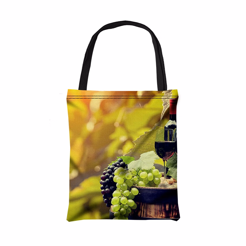 16" x 18" Full Color Canvas Tote Bag