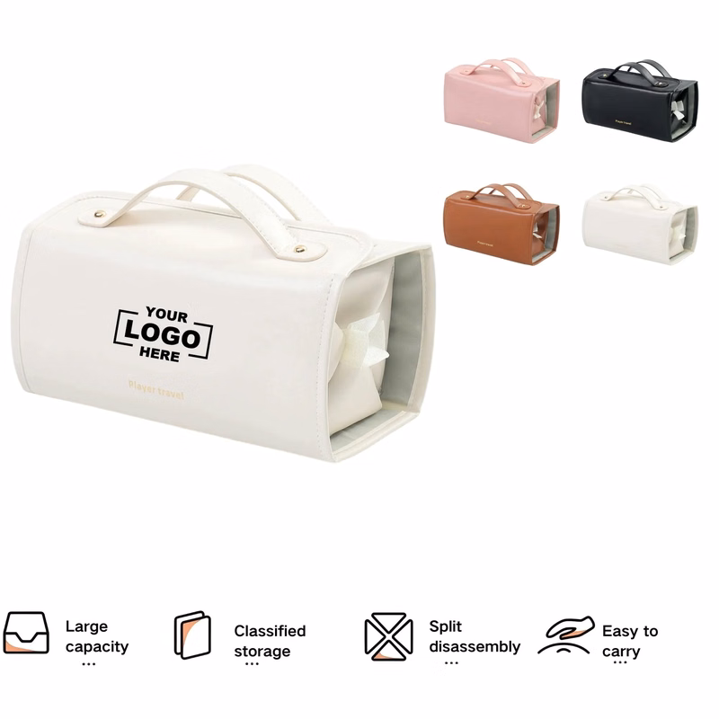 Large Capacity Detachable 4-in-1 Travel Cosmetic Bag