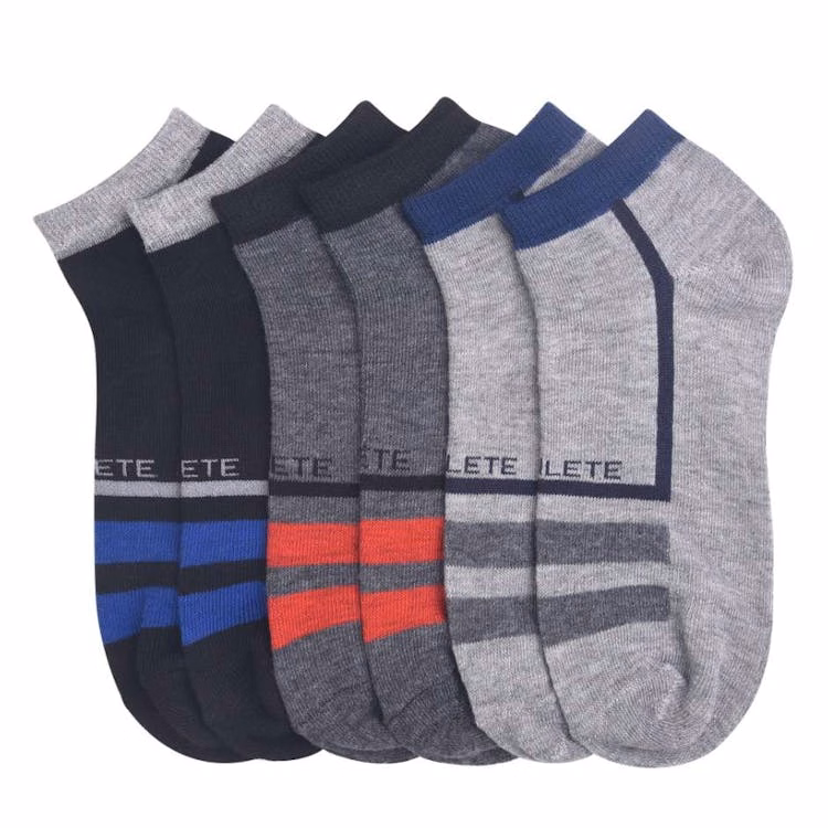 Boy's Low-Cut Socks - Size 00-12 Assorted Colors