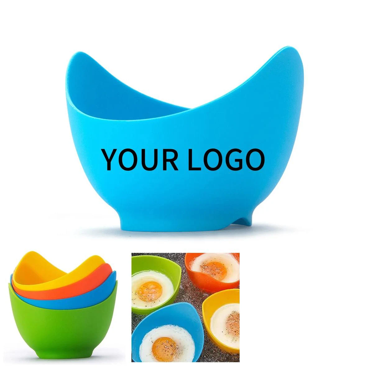 Custom Logo Soft Egg Cup Silicone 1