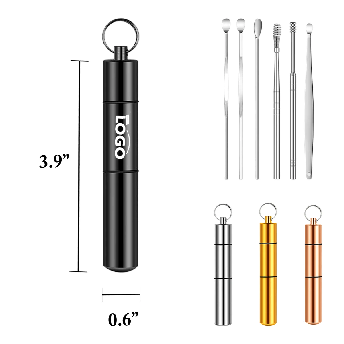 Stainless Steel Ear Care 6pc Kit 1