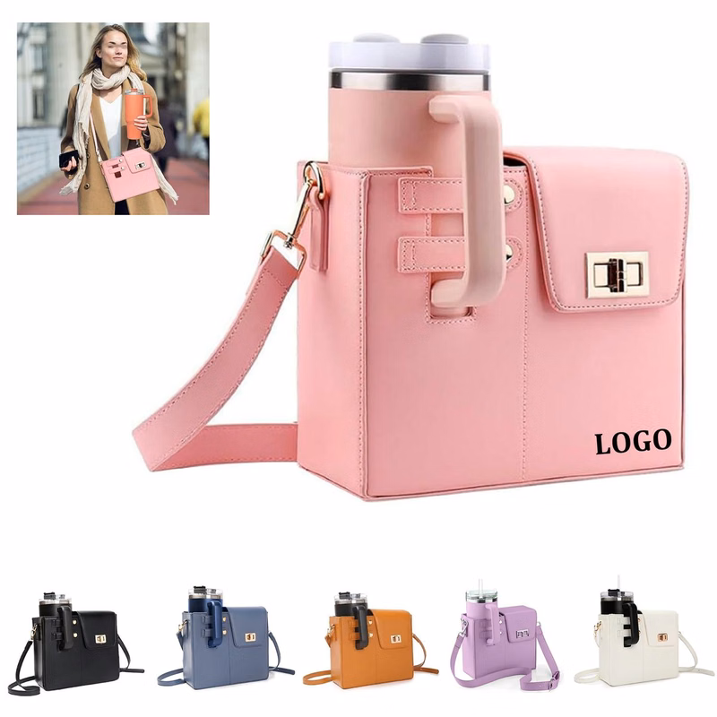 Tumbler Holder Crossbody Bag