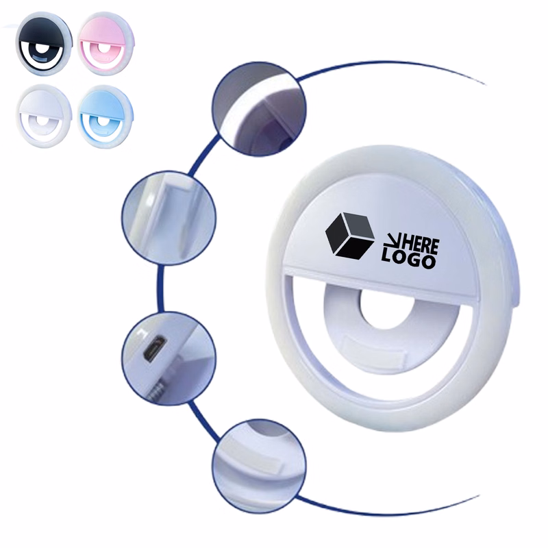 Customizable LED Mobile Phone Selfie Ring Fill Light