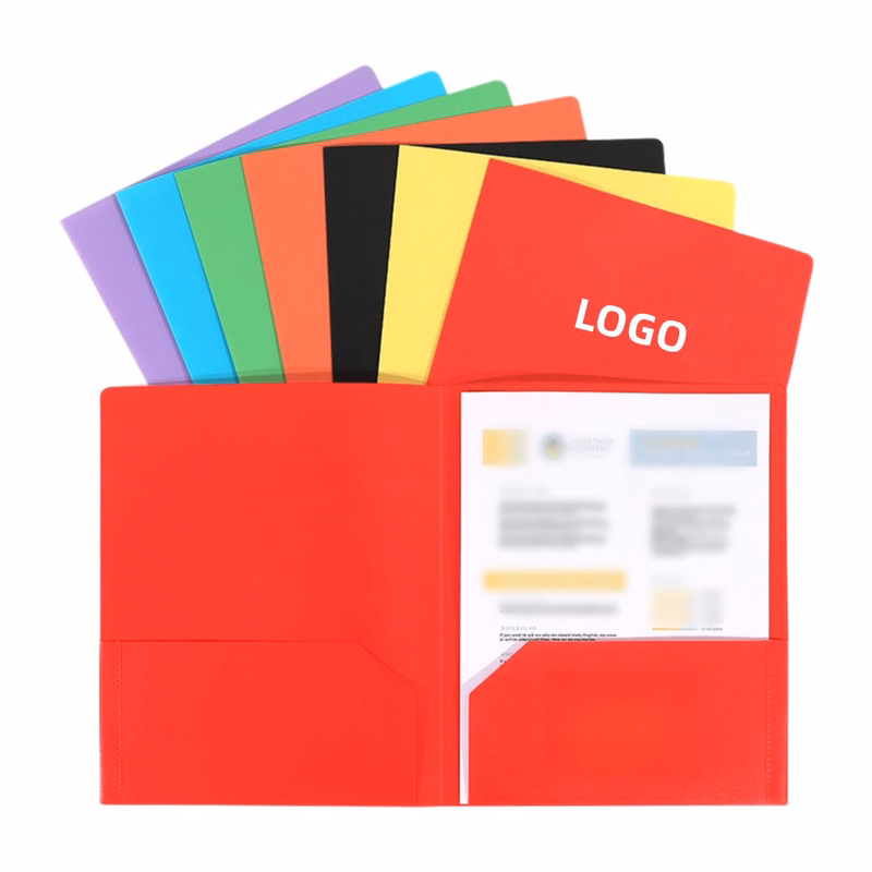 Waterproof PP Folder With Card Slots