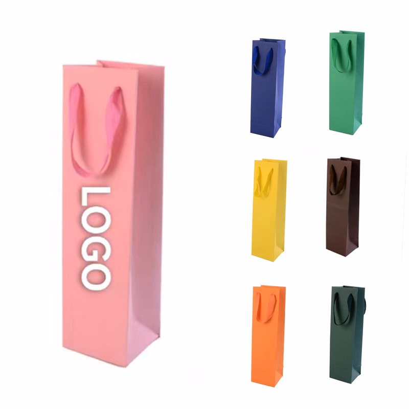 Kraft Paper Single-bottle Red Wine Bag