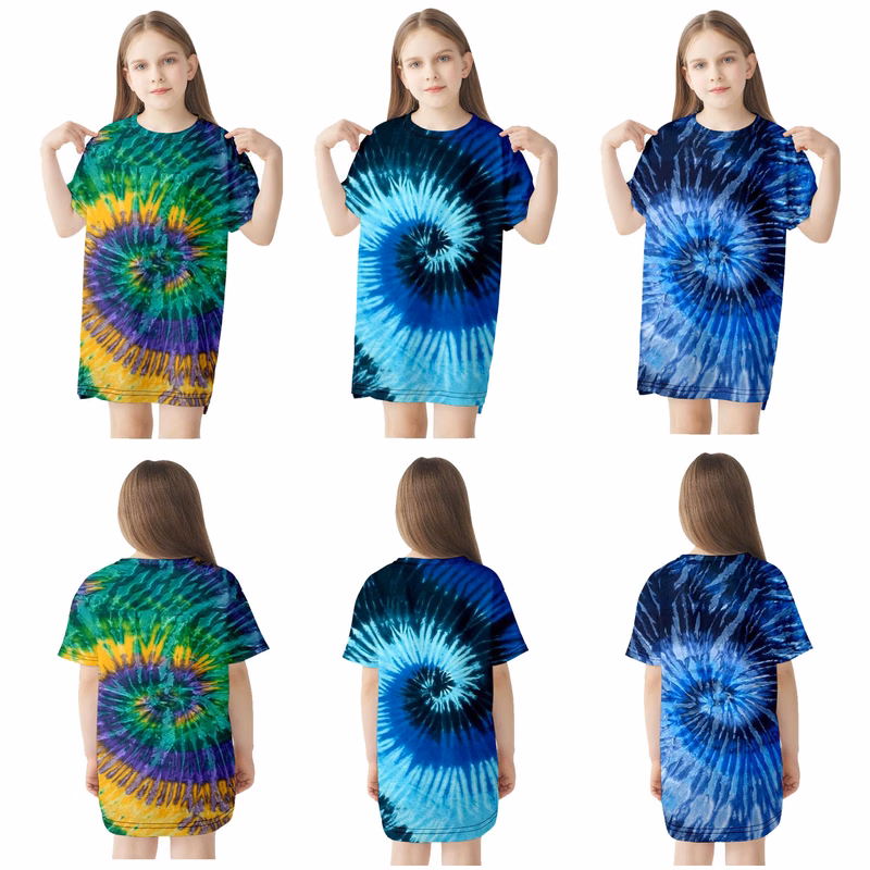 3D Printed Girls T-shirt Dress