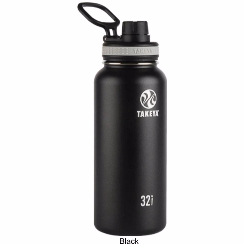 32 oz Takeya® Stainless Steel Insulated Originals Water Bottle w/ Spout Lid