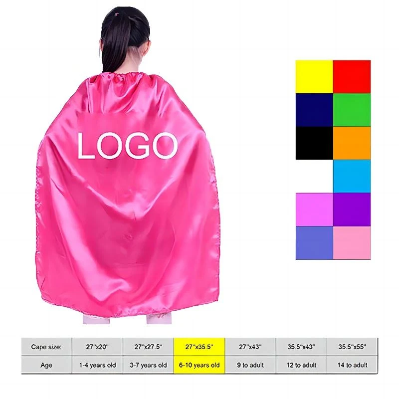 Superhero Cape For Teenager And Adult (27" X 35 1/2") 1