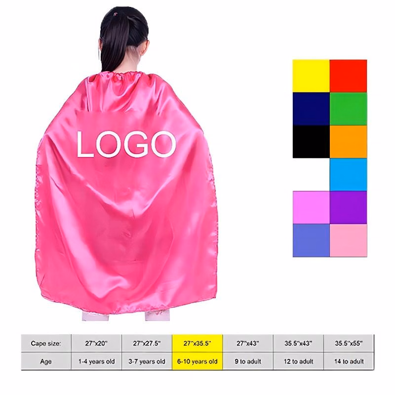 Superhero Cape For Teenager And Adult (27" X 35 1/2")