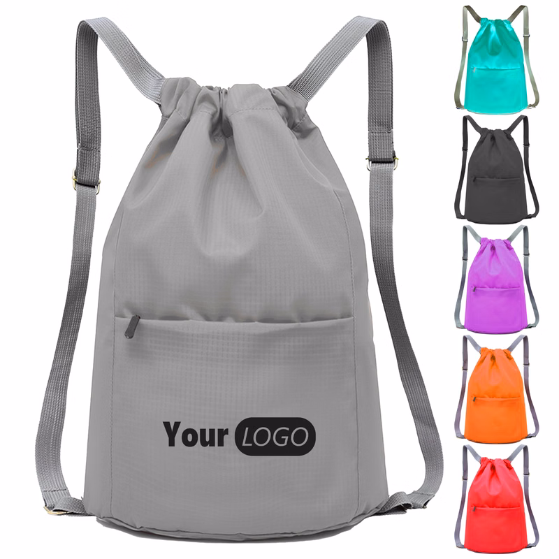 Oxford Lightweight And Durable Drawstring Backpack For Active Lifestyles