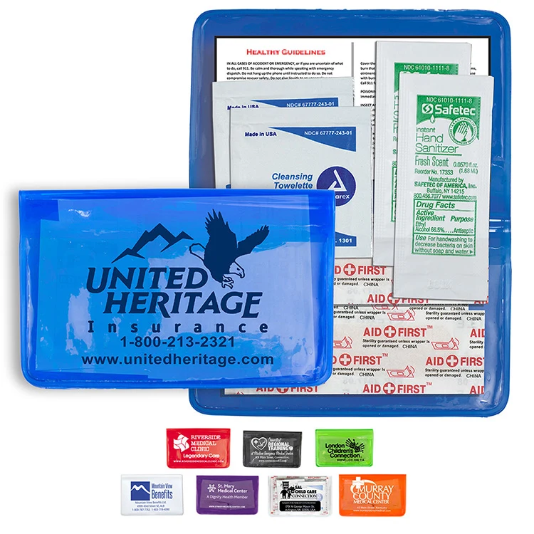 "MESS-NO-MORE L" 9 Piece Stay Clean First Aid Kit 1