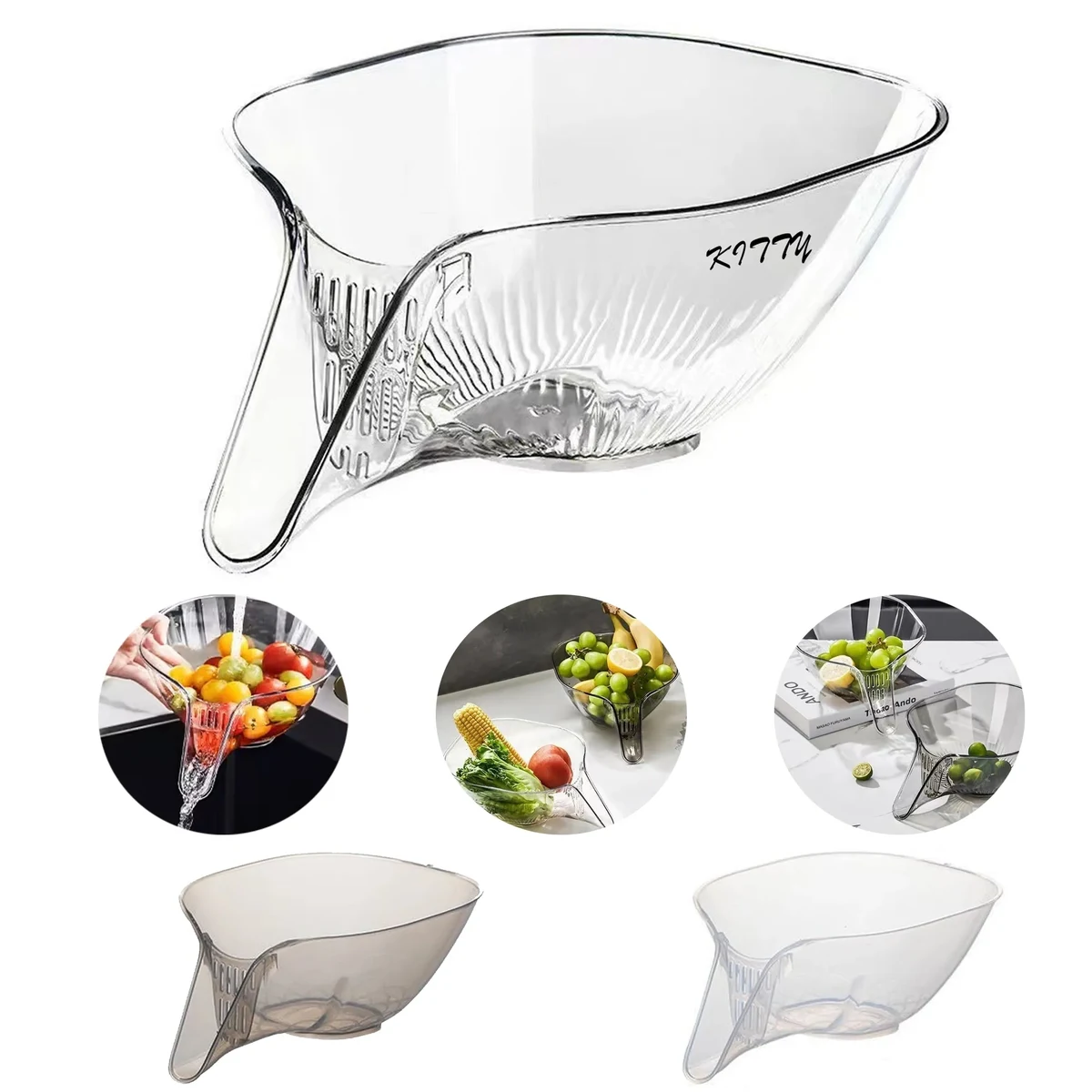 Kitchen Fruit and Vegetable Storage Drainage Basket 1