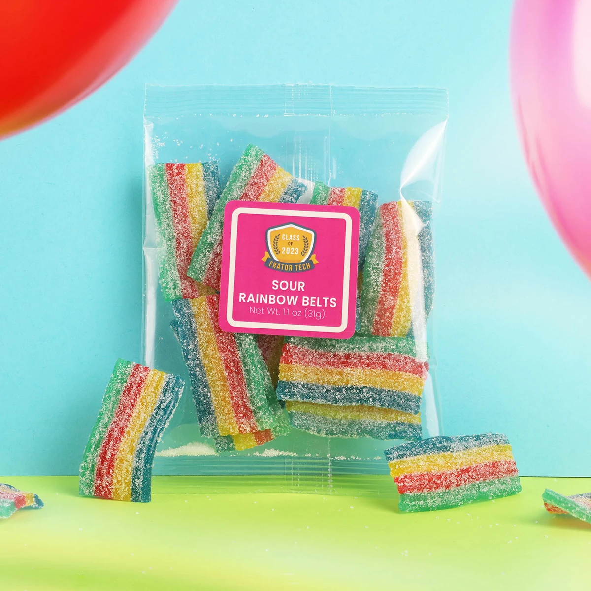 Sour Rainbow Belts: Taster Packet 1