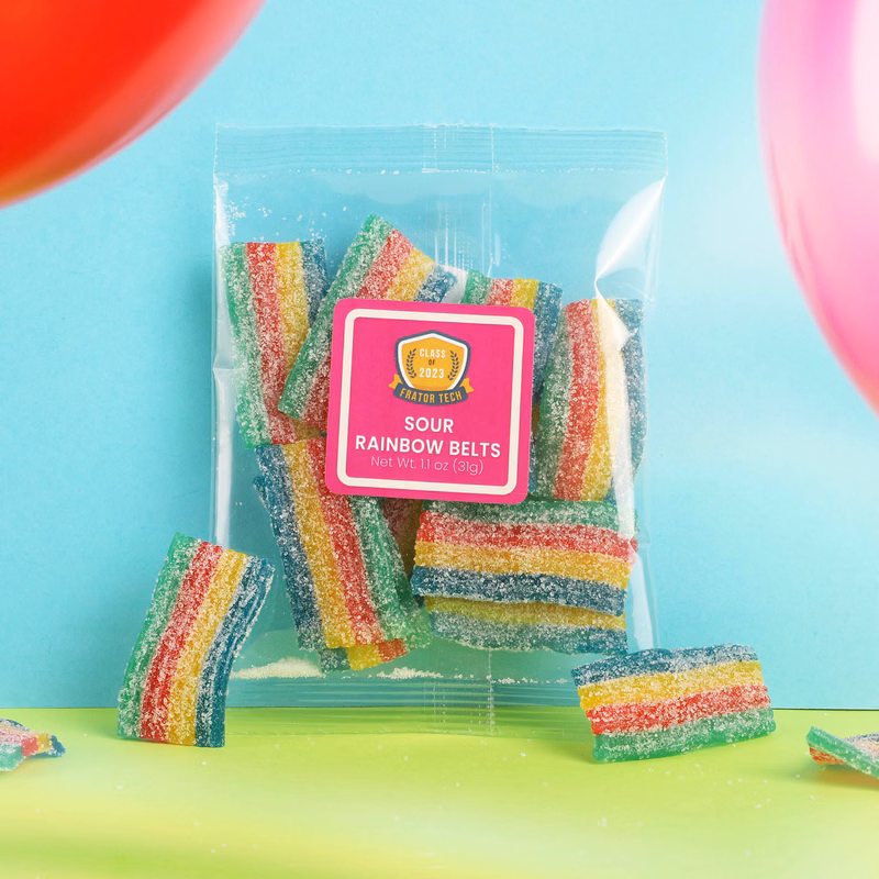 Sour Rainbow Belts: Taster Packet