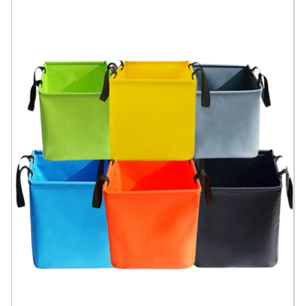 Square Bottom Folding Bucket 1