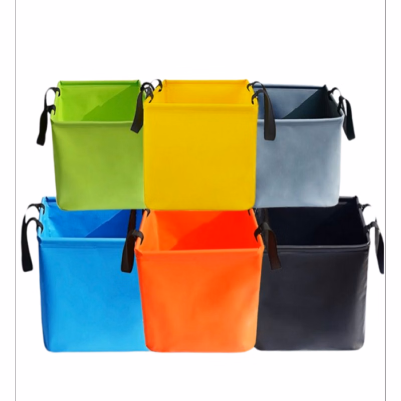 Square Bottom Folding Bucket