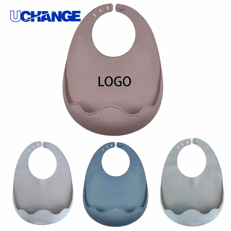 Silicone Baby Feeding Bib