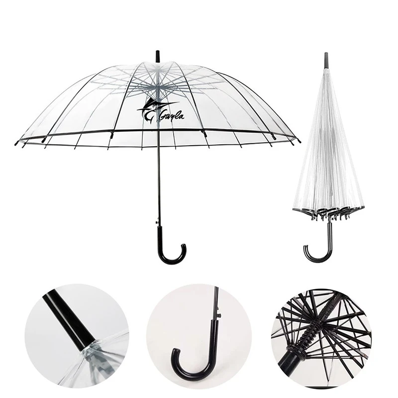16 Bone Transparent Umbrella 1