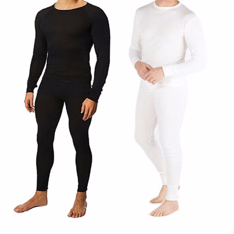 Thermal Underwear Sets - White 5X