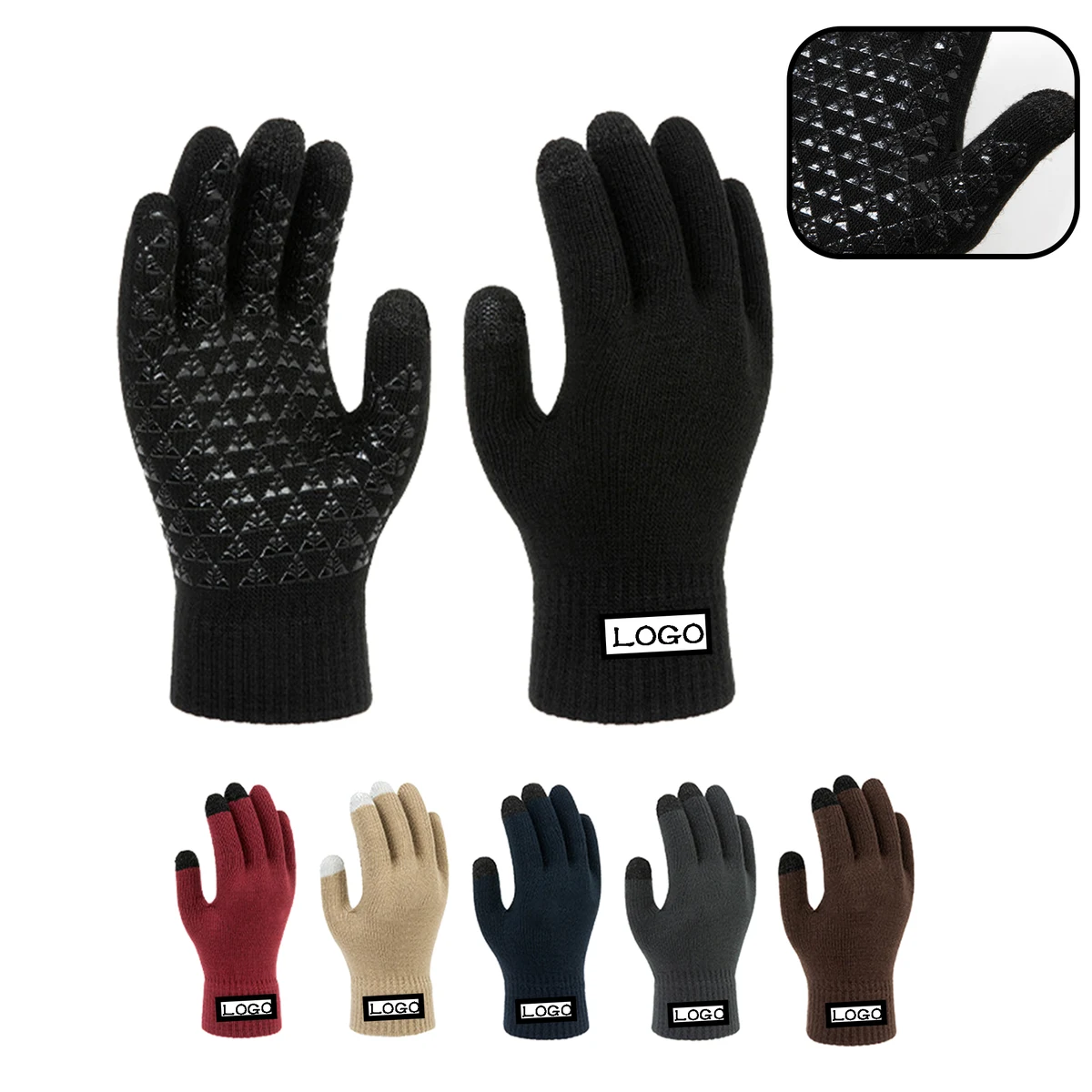 MOQ 100 PCS Knitted Gloves 1