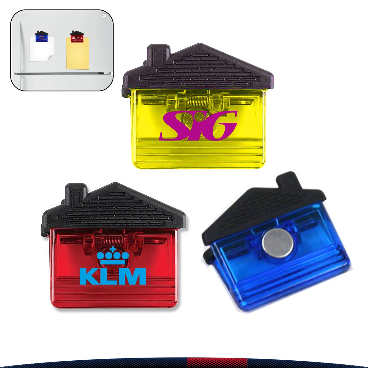 House-Shaped Magnetic Clip 1