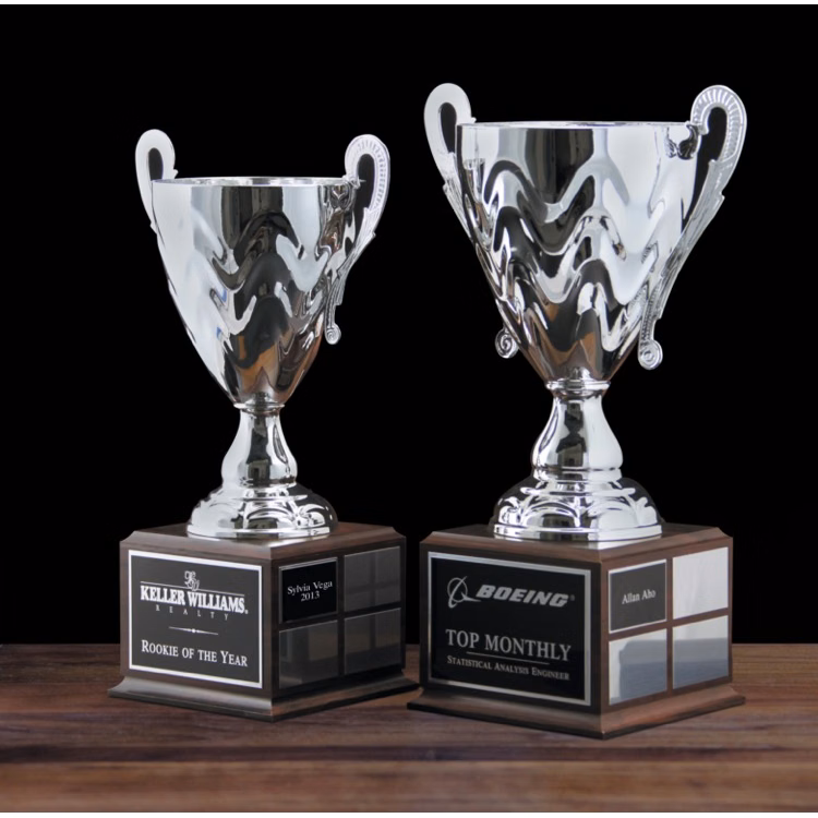 14" Wave Perpetual Cup Trophy