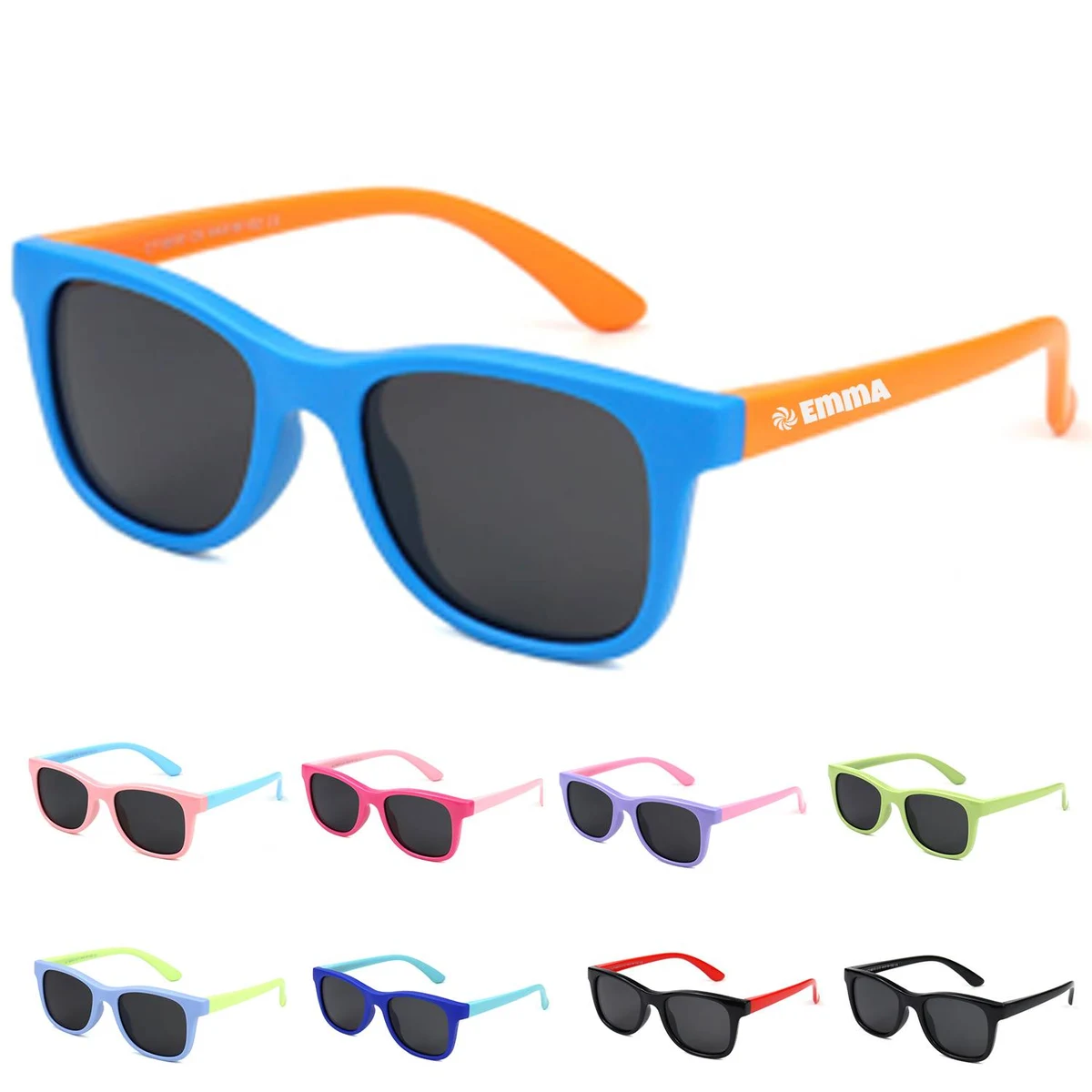 Kids UV 400 Neon Color Sunglasses 1