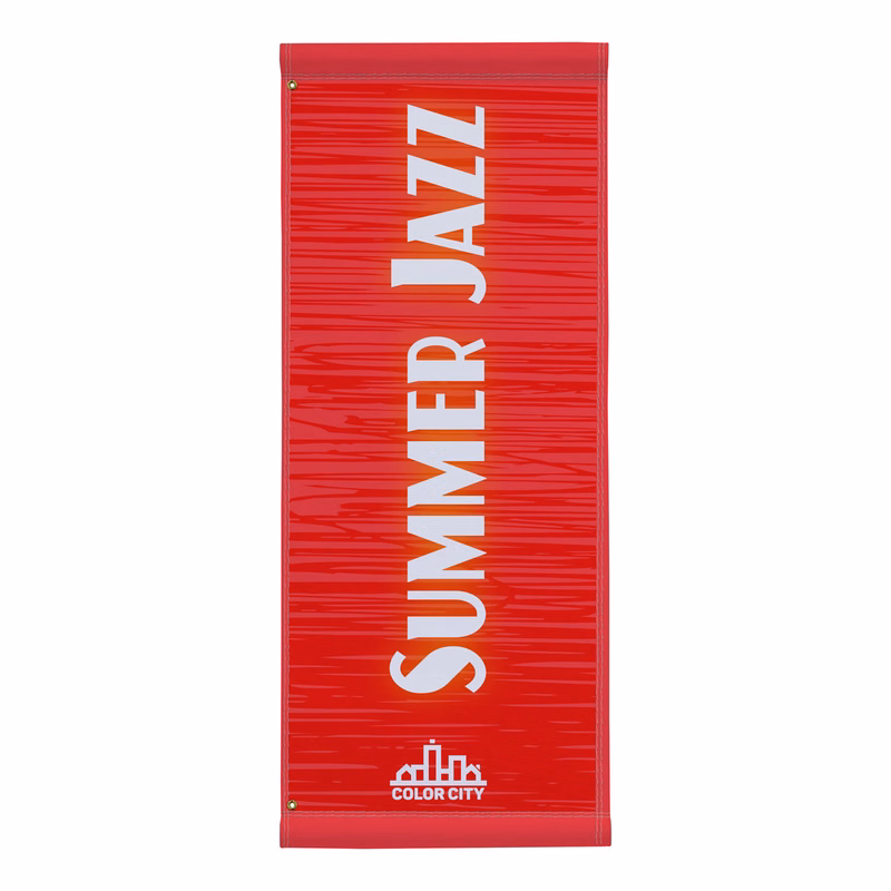 24" x 60" Nylon Boulevard Banner Single-Sided