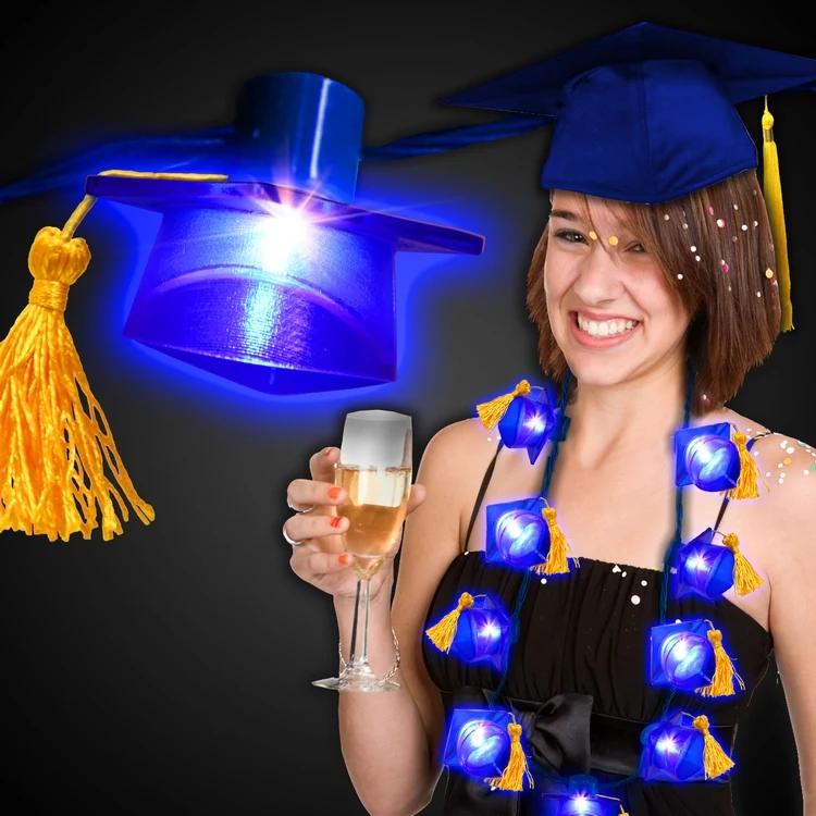 LED Graduation Cap Necklace 1