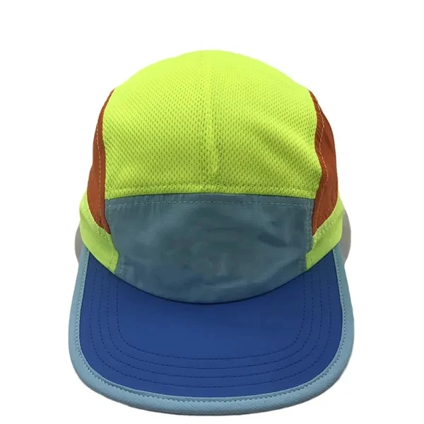 Polyester quick-drying breathable running cap, custom hat with logo imprint 1