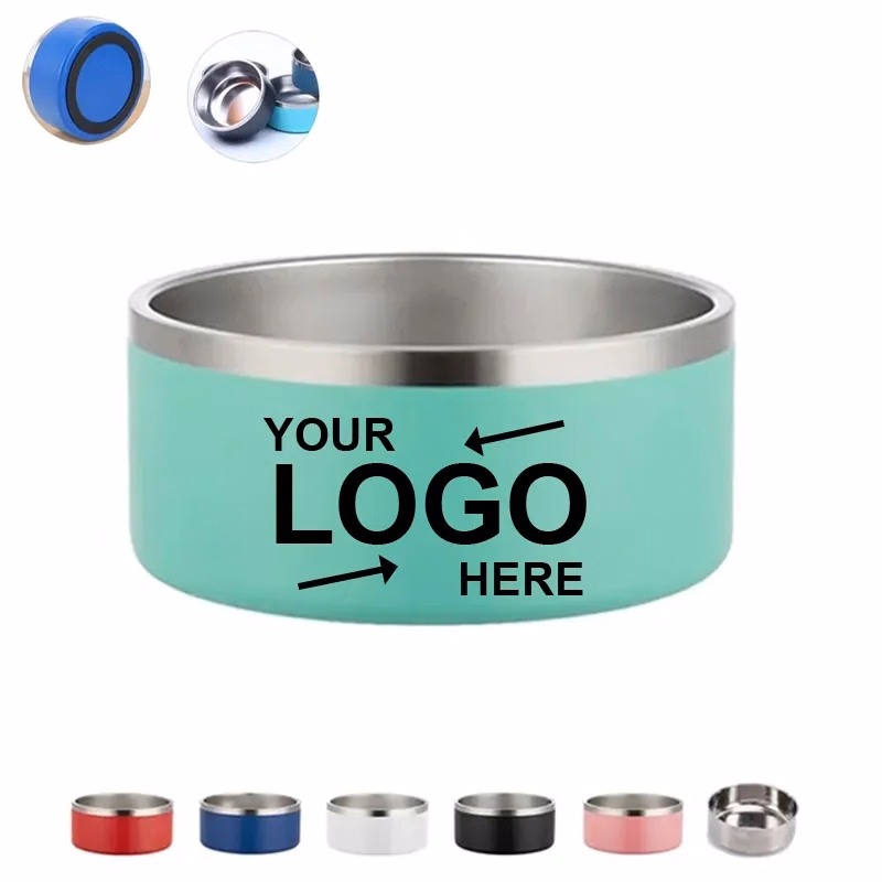 42 oz Non Slip Insulated Stainless Steel Pet Bowls