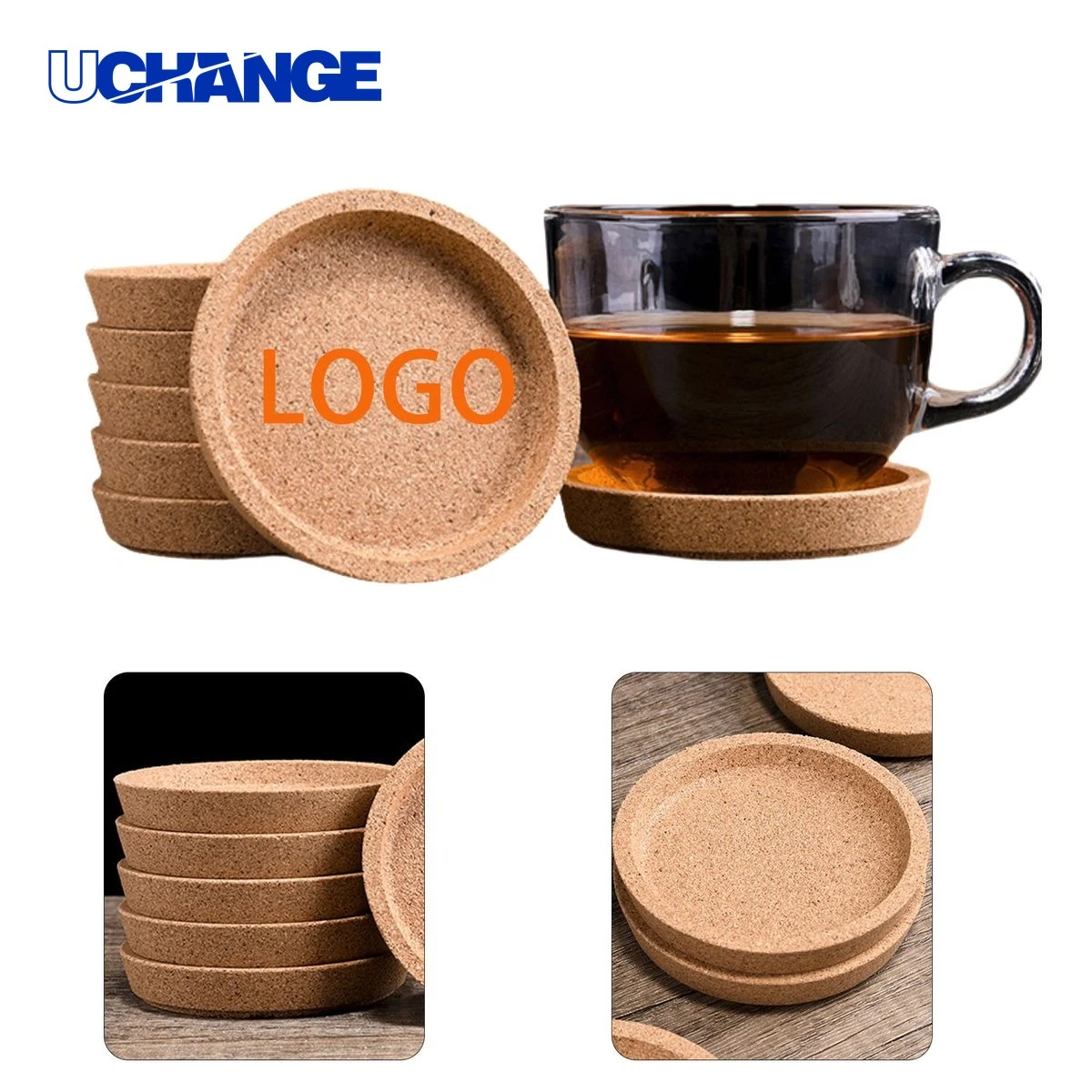 Reusable Cork Coffee Coaster Mat 1