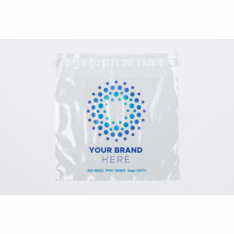 Clear Peel & Seal 1-Sided Plastic Bag (10" x 8")