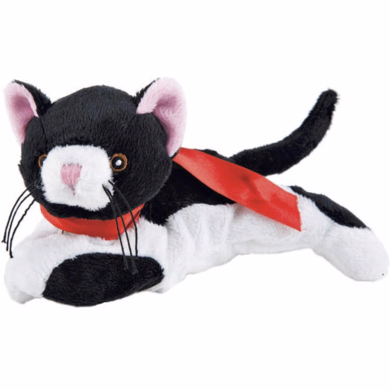 So Soft 8" Laying Beanie Animal - Cat