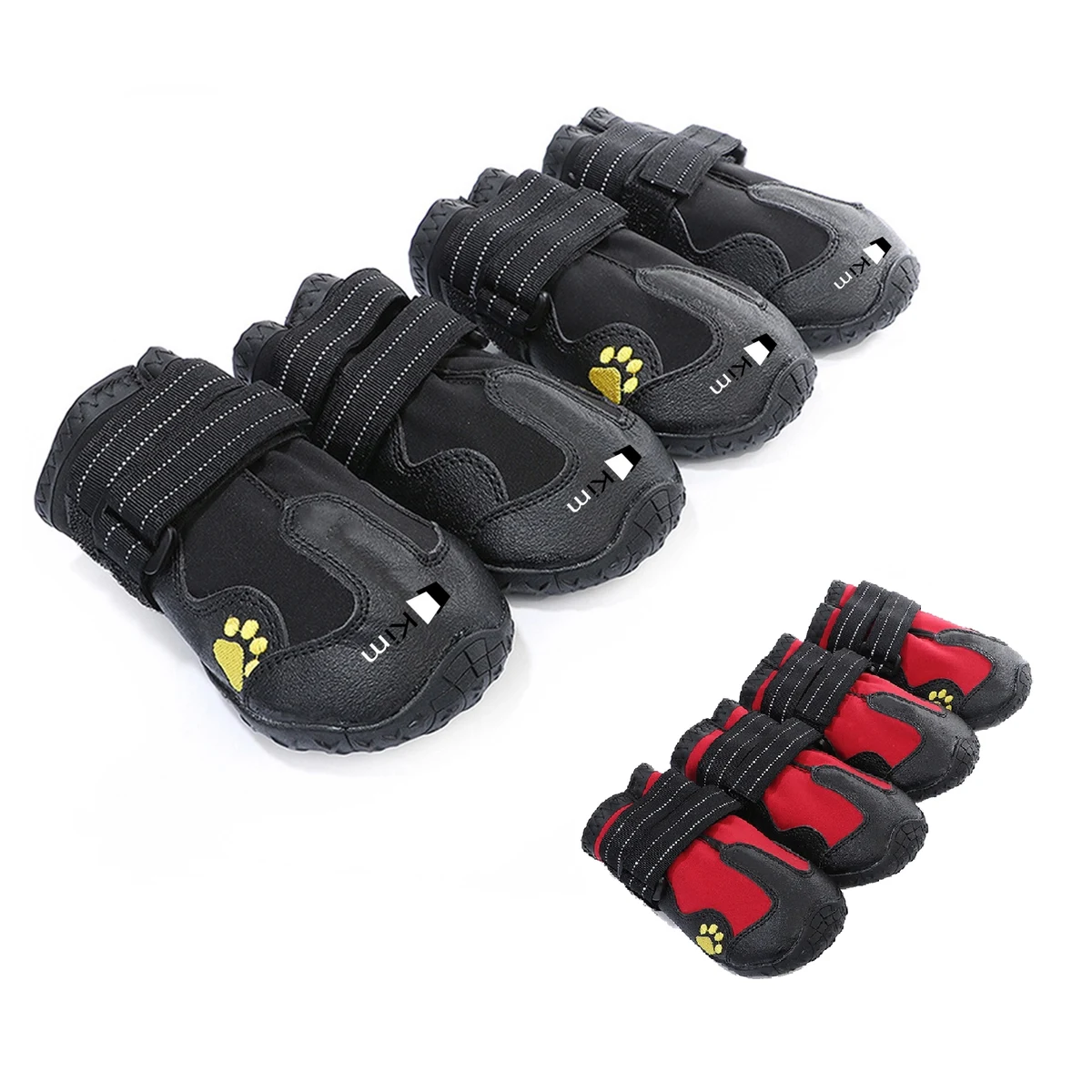 Outdoor Sports Pet Shoes Four Pack 1