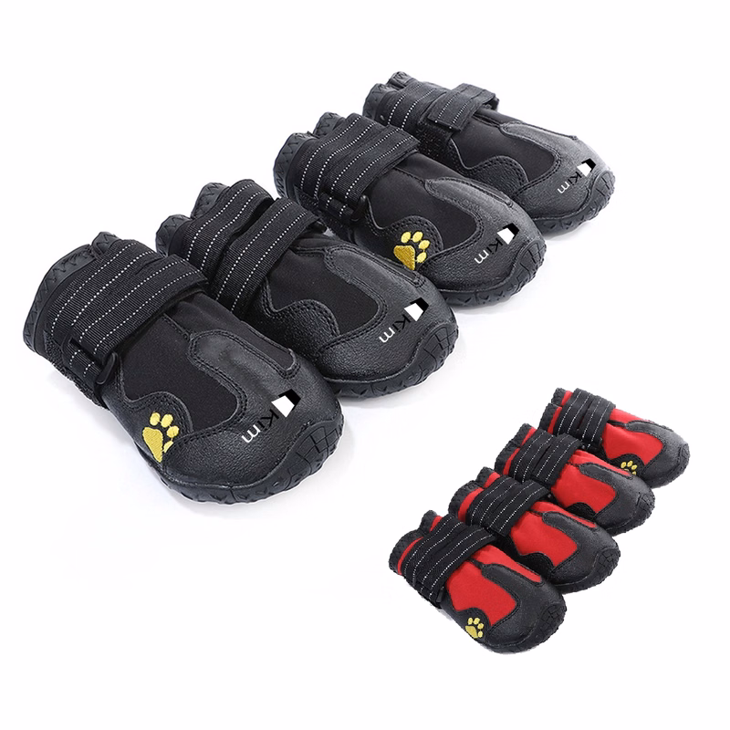 Outdoor Sports Pet Shoes Four Pack