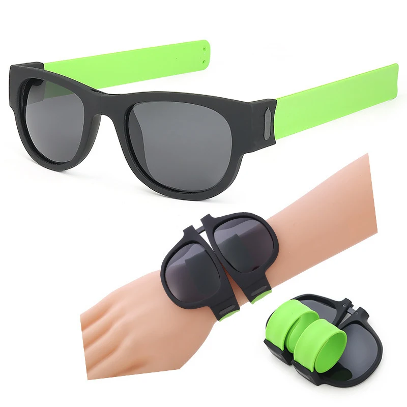 UV Protective Sun Glasses with Slap Circle Bracelet 1