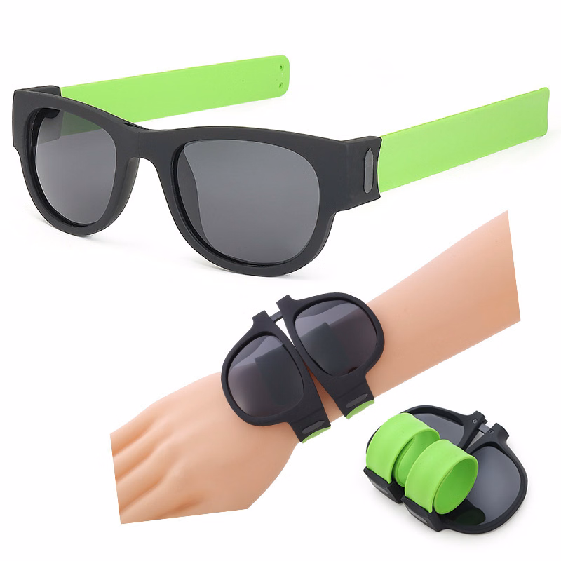 UV Protective Sun Glasses with Slap Circle Bracelet