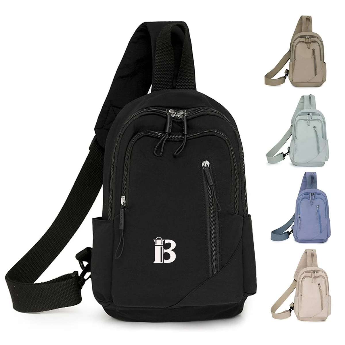 Simple leisure chest bag 1