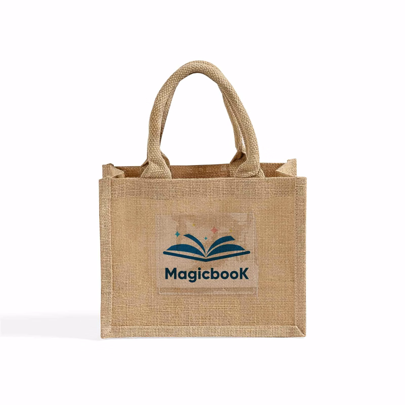 Rustic Wedding Favor Jute Bag